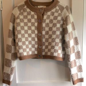 cardigan sweater and tank top set, perfect condition, worn once